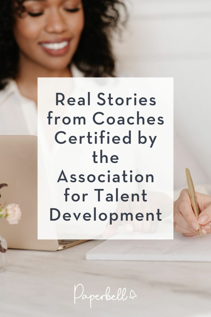 Association for Talent Development Review pin