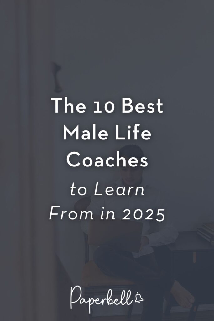 best male life coaches pin