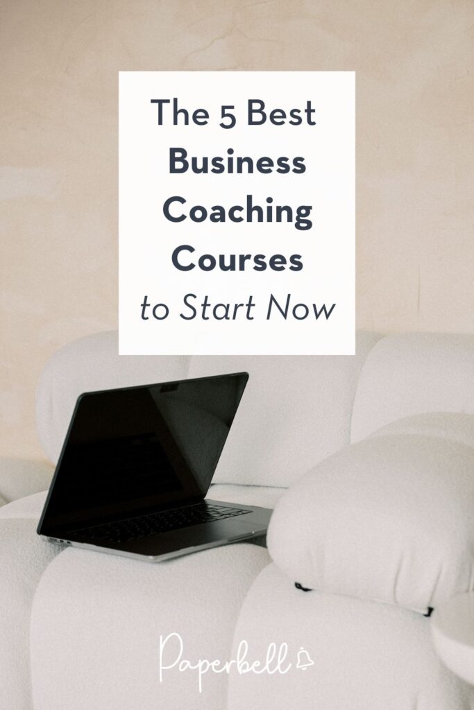business coaching courses pin