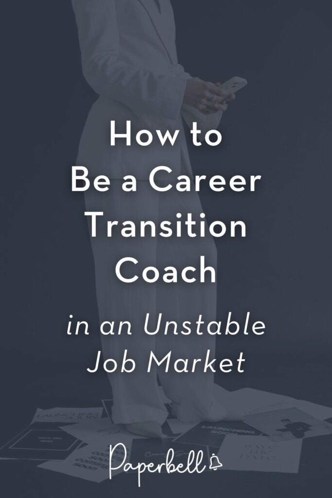 career transition coach pin