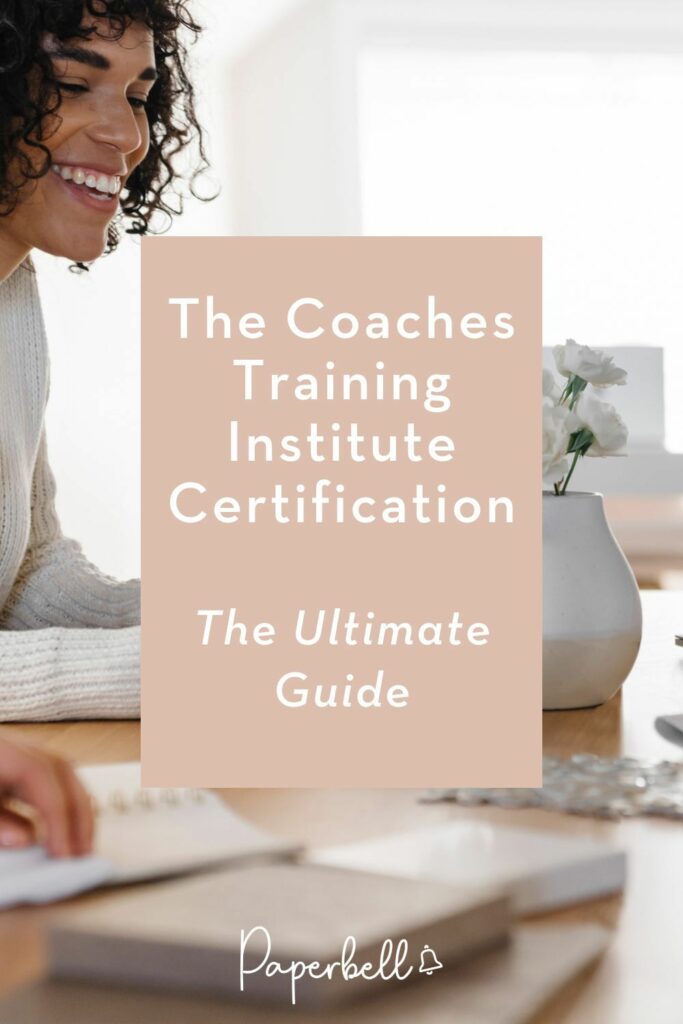 coaches training institute pin