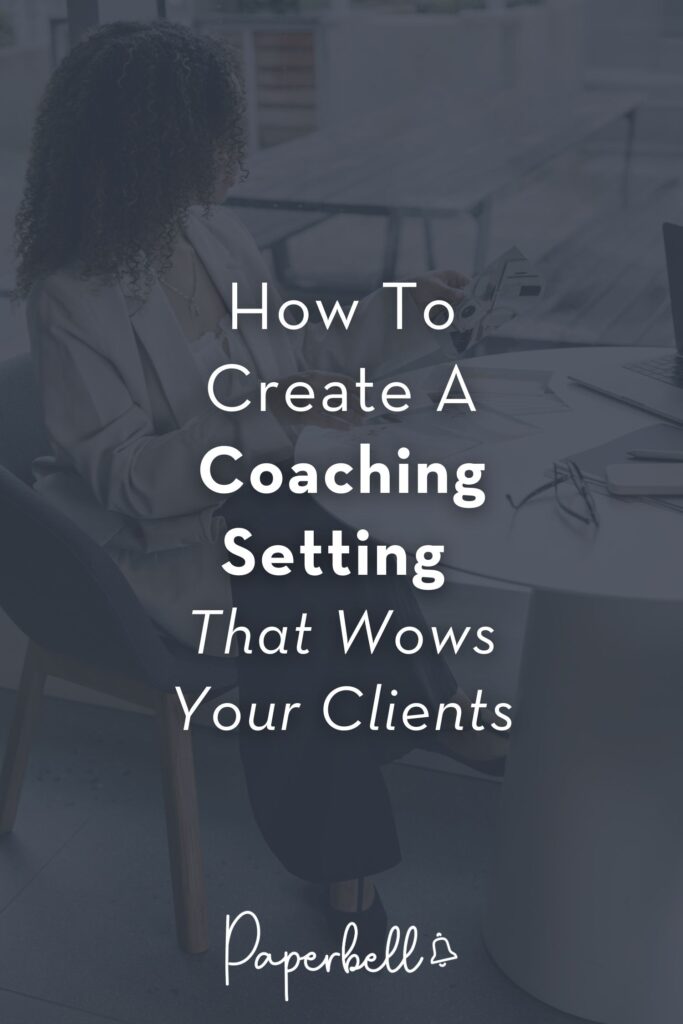 coaching setting pin