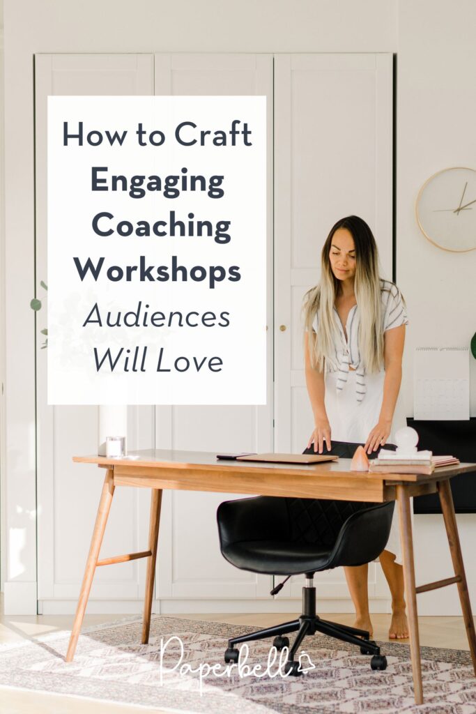 coaching workshop pin