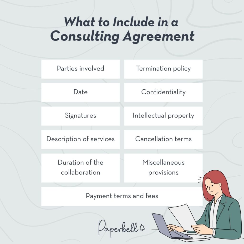 consulting agreement-infographic