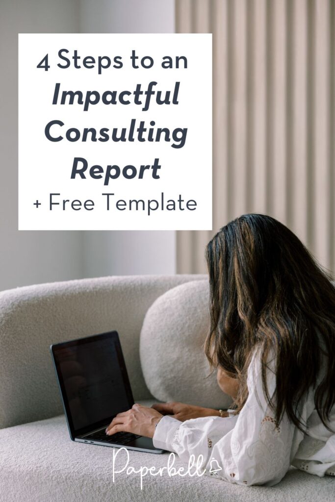 consulting report example updated pin