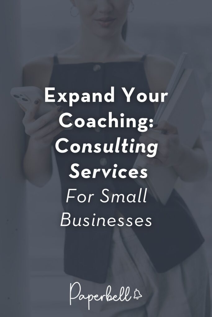 consulting services for small business pin