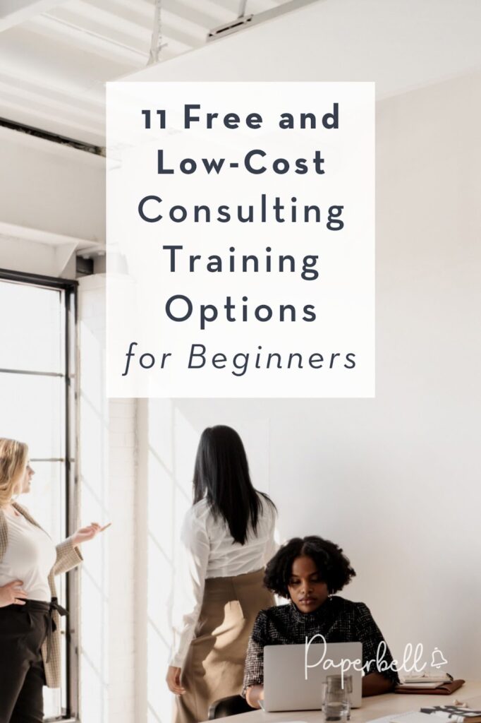 consulting training pin