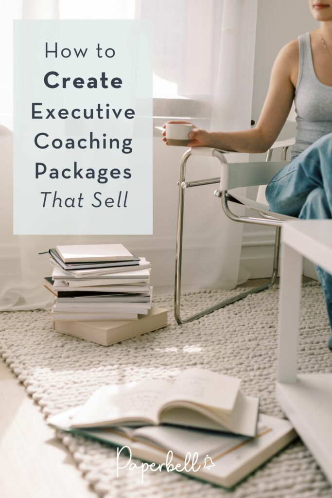 executive coaching packages pin