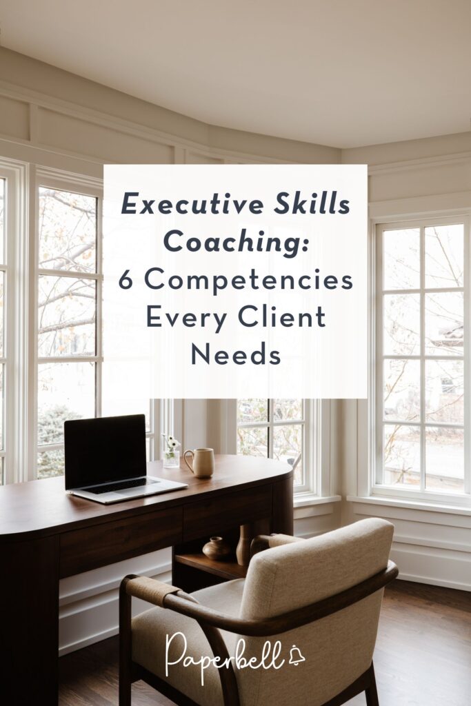 executive skills coach pin