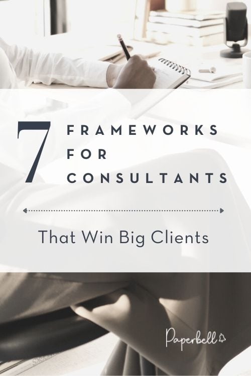 frameworks for consultants pin
