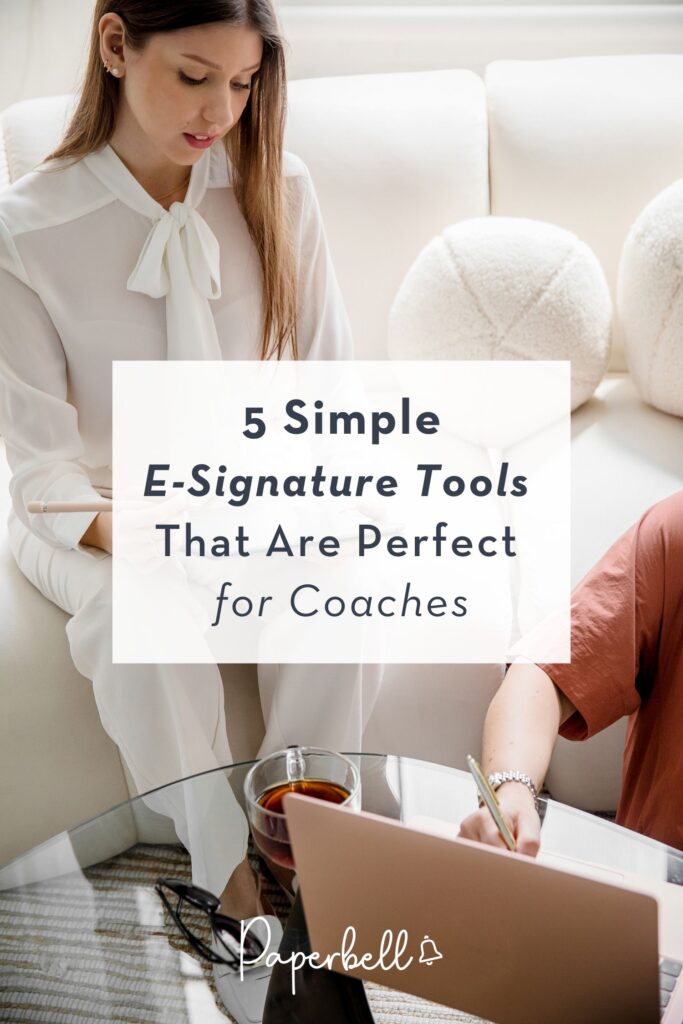 free electronic signature software pin