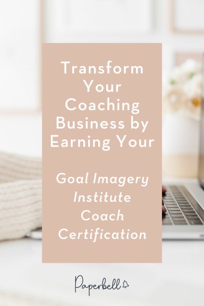 Goal Imagery Institute Coach Certification pin