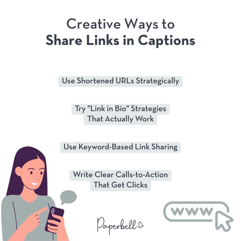 how to add a link to instagram infographic