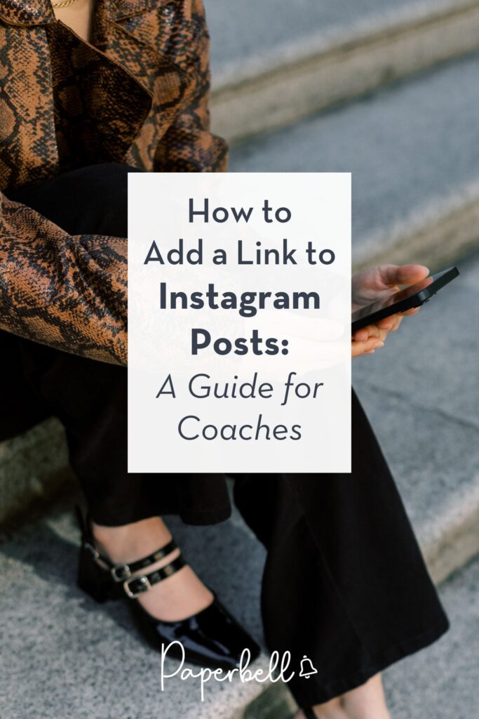 how to add a link to instagram post pin