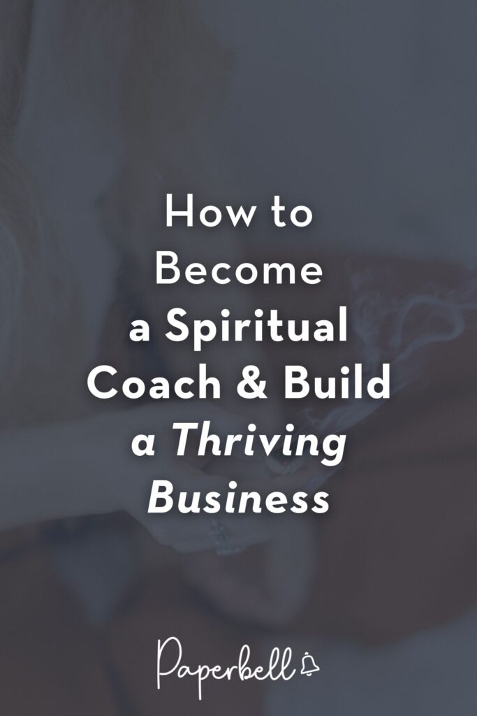 how to become a spiritual coach pin