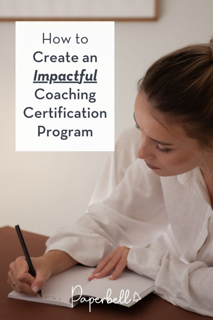 how to create a certification program pin