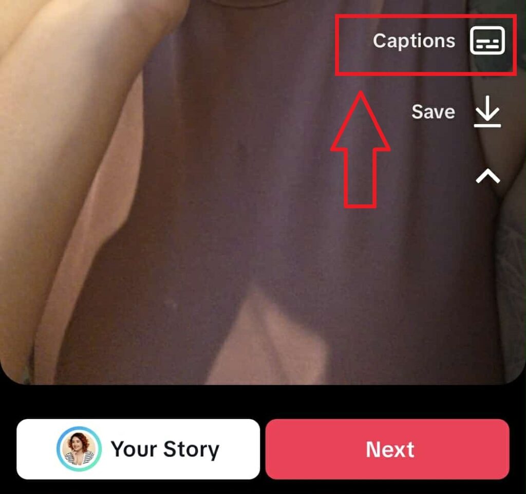 how to post youtube video on tiktok captions