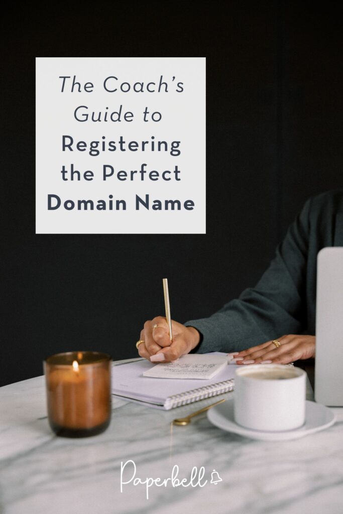 how to register a domain name pin