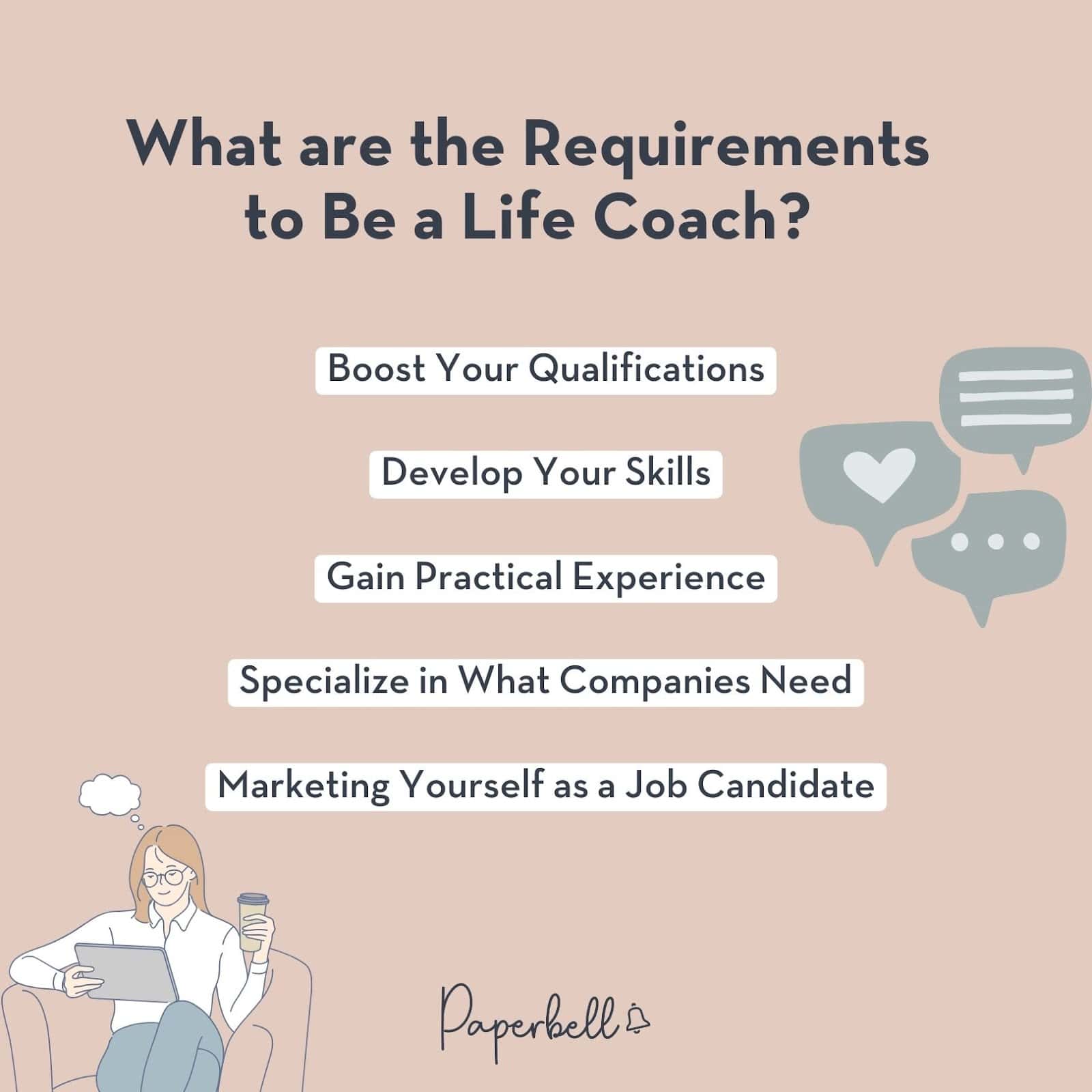requirements to be a life coach