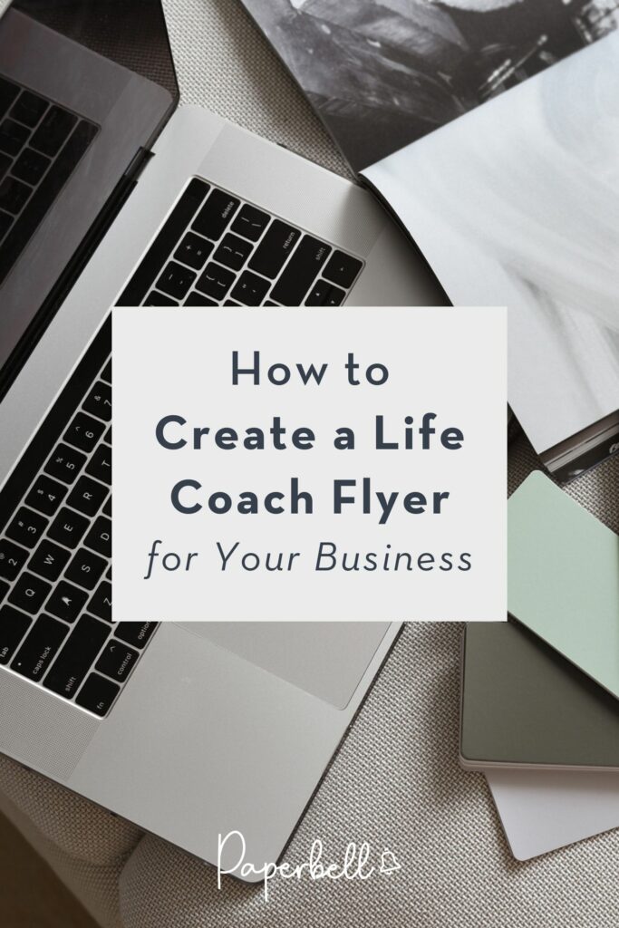 life coach flyer
