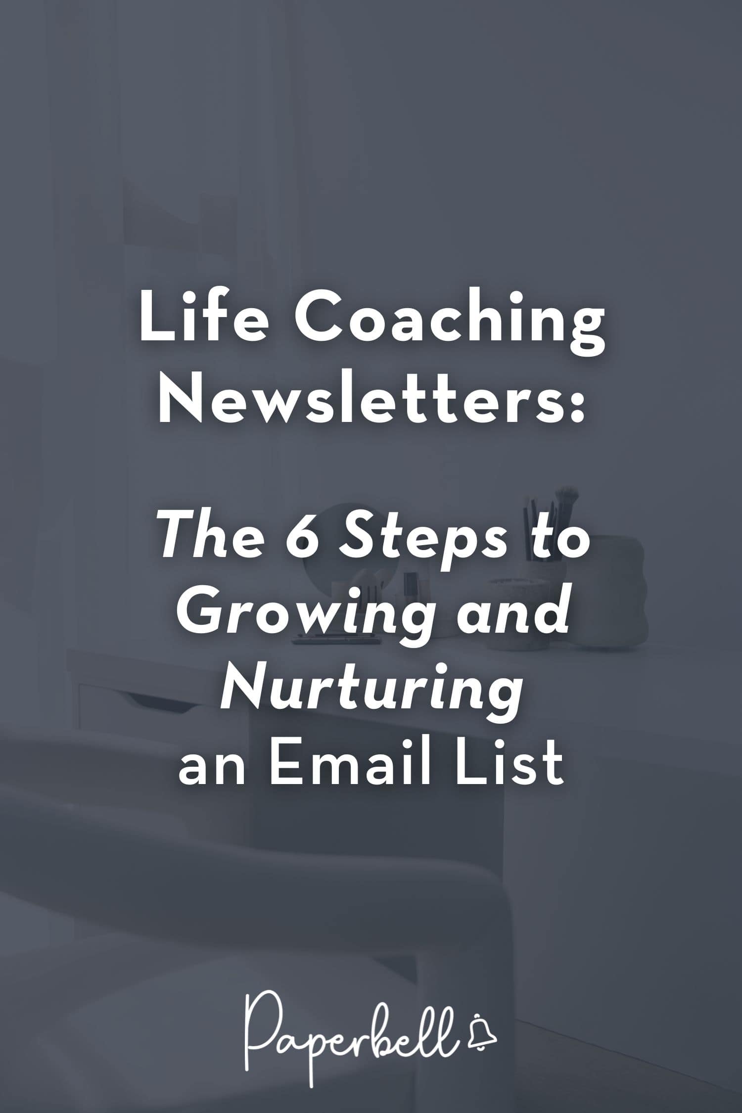 life coaching newsletter pin