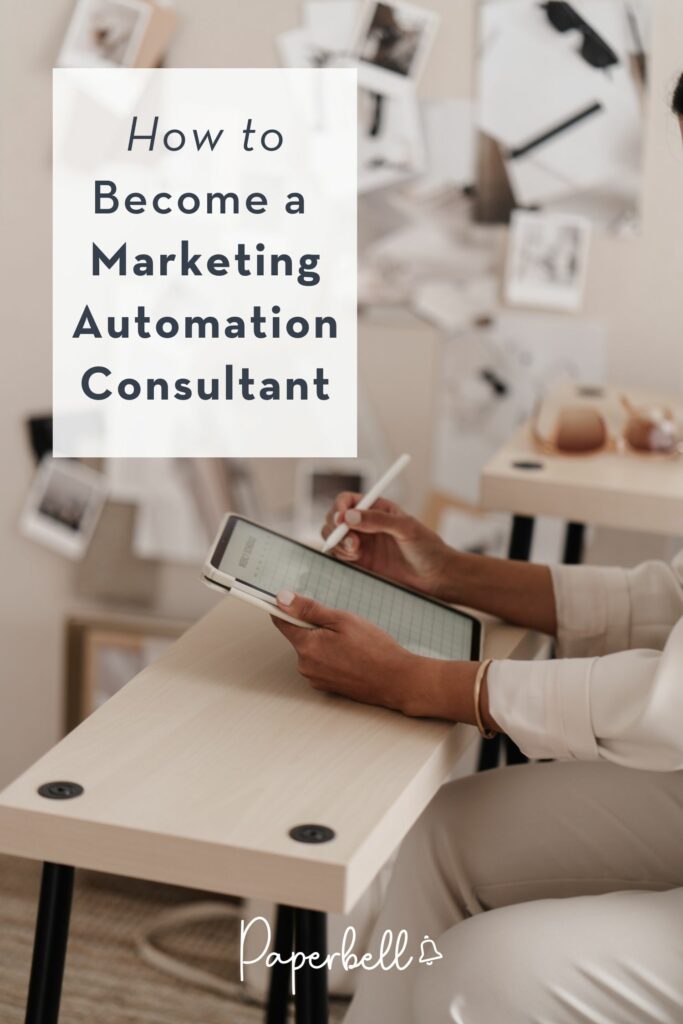 marketing automation consultant pin