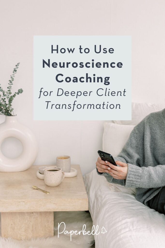 neuroscience coaching pin