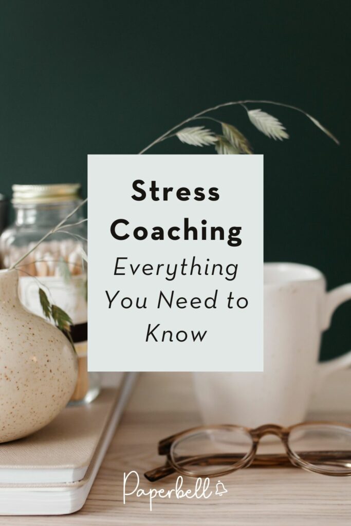 stress coaching pin