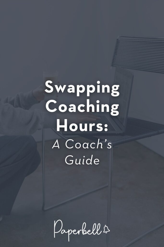 swapping coaching hours pin