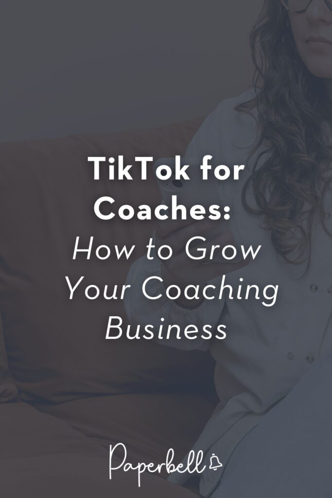 tiktok for coaches pin