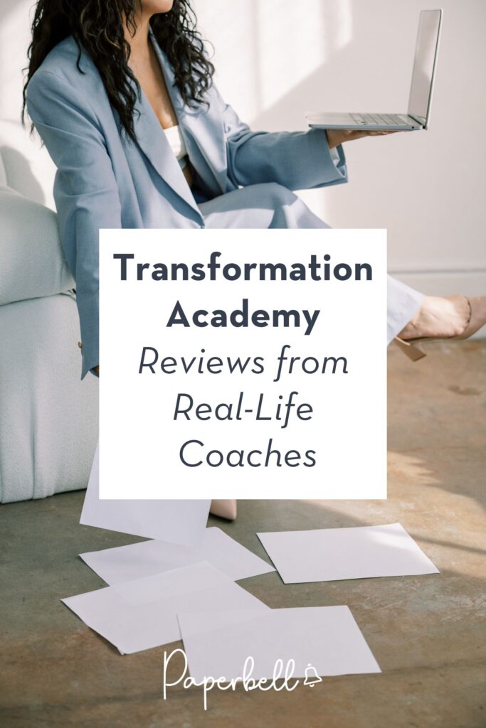 transformation academy reviews pin