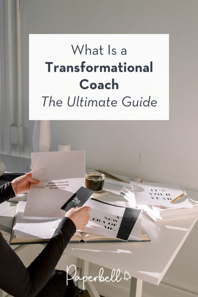 transformational coach pin