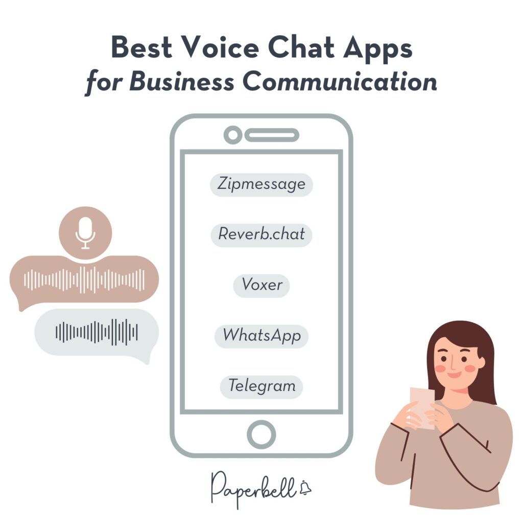 voice chat apps infographic
