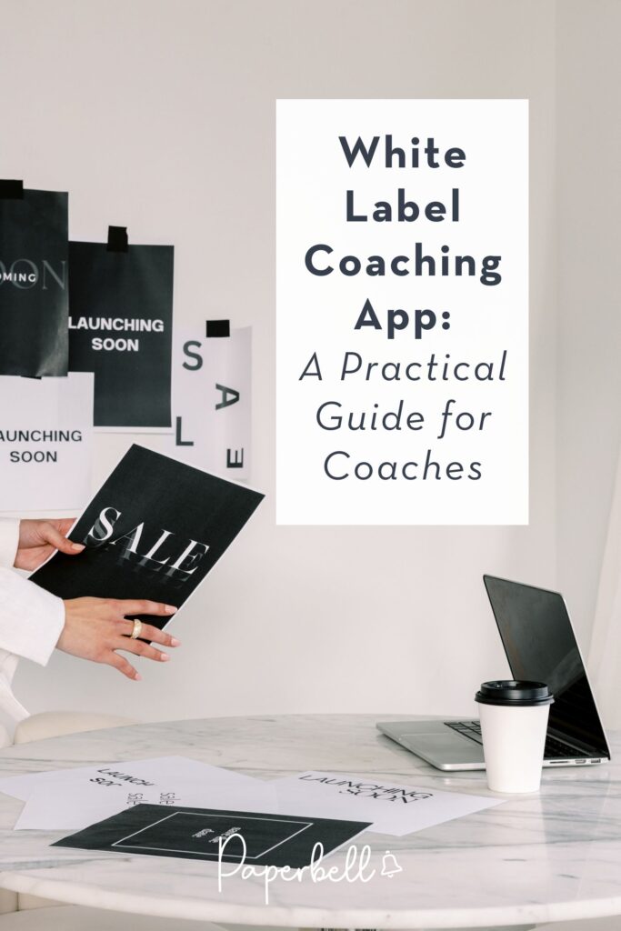 white label coaching app pin