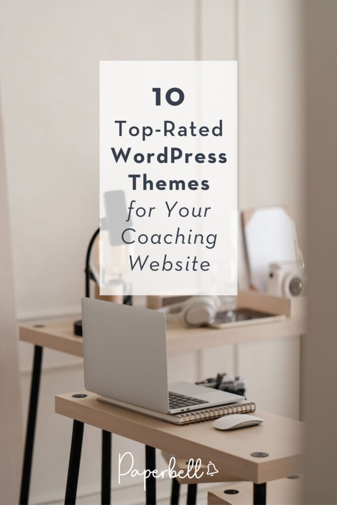 wordpress theme for coaches pin