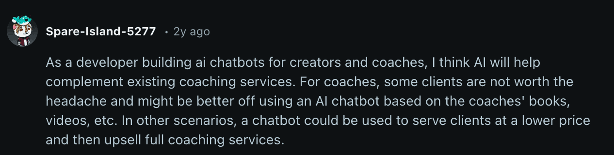 will ai replace life coaches 3