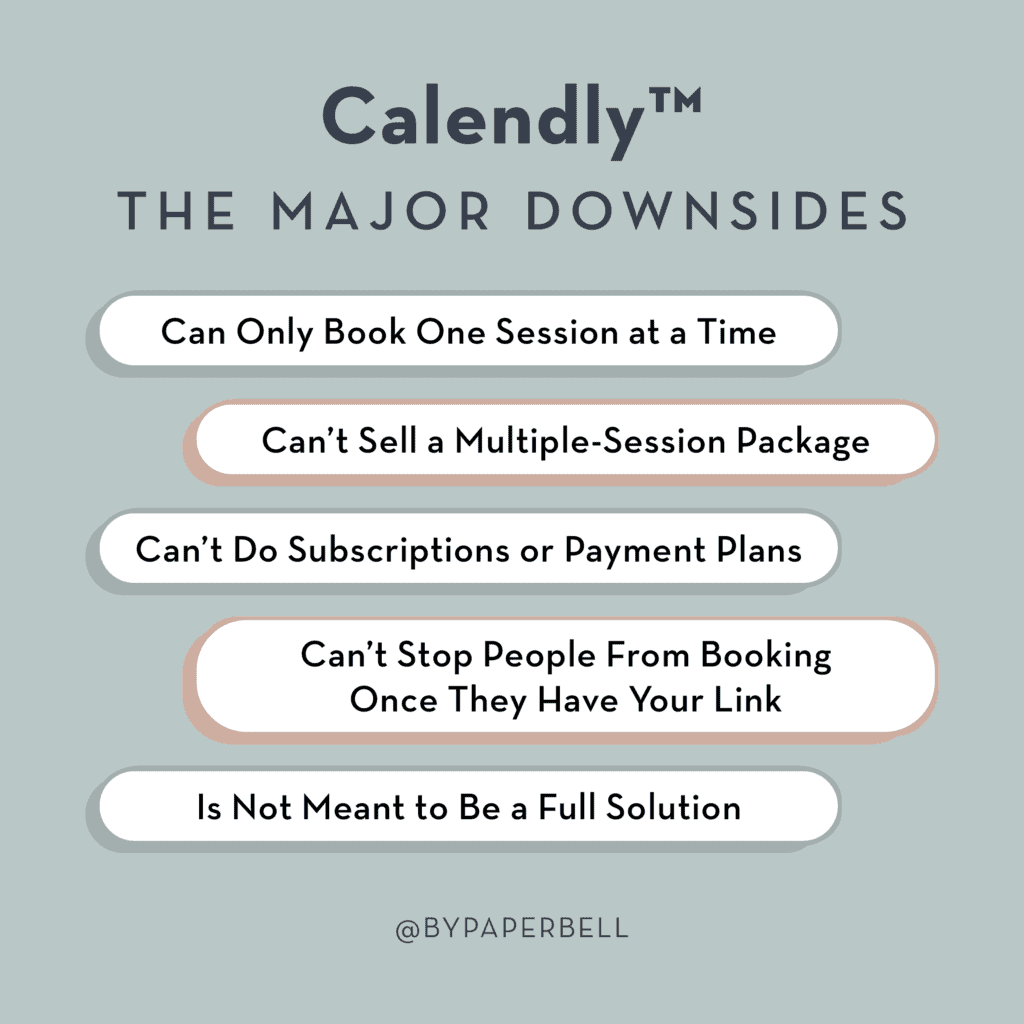 calendly alternatives infographic
