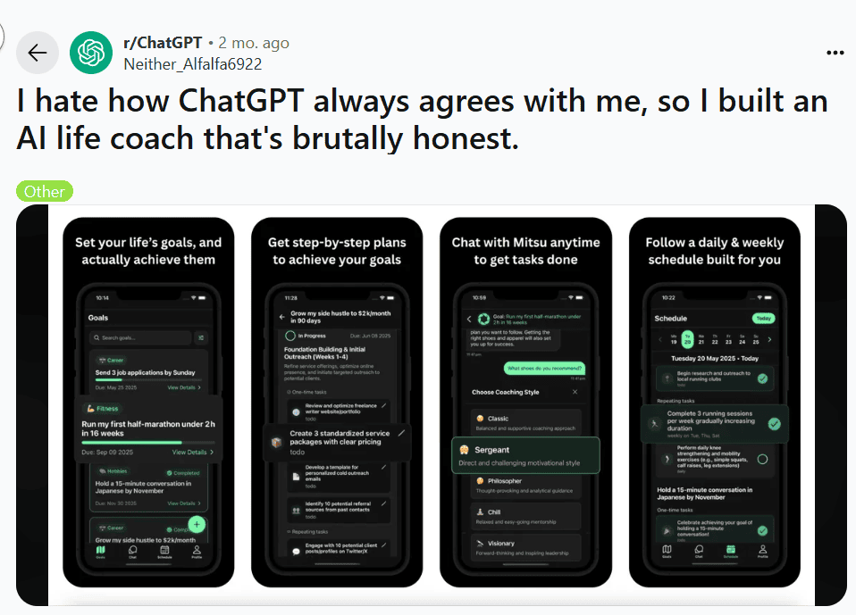 chatgpt as a life coach reddit 01