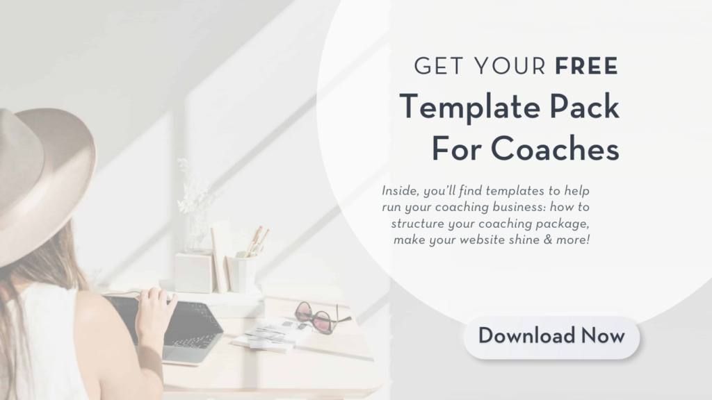 Free Template Pack For Coaches Facebook Website 1
