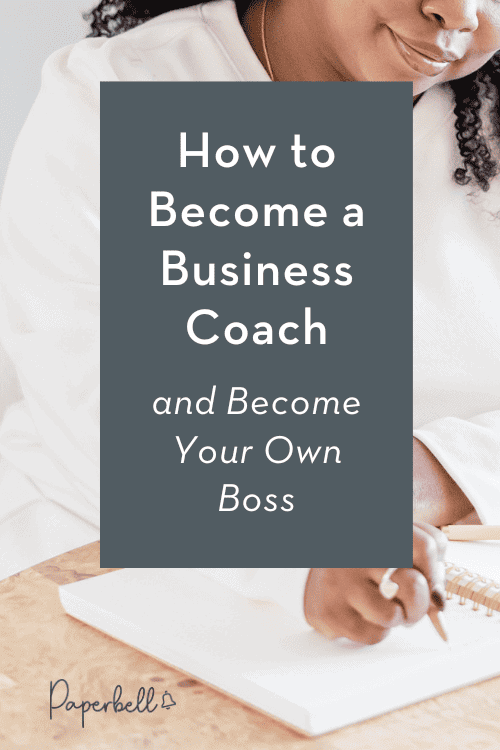 how to become a business coach pin
