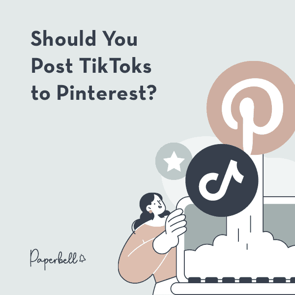 how to post tiktoks on pinterest