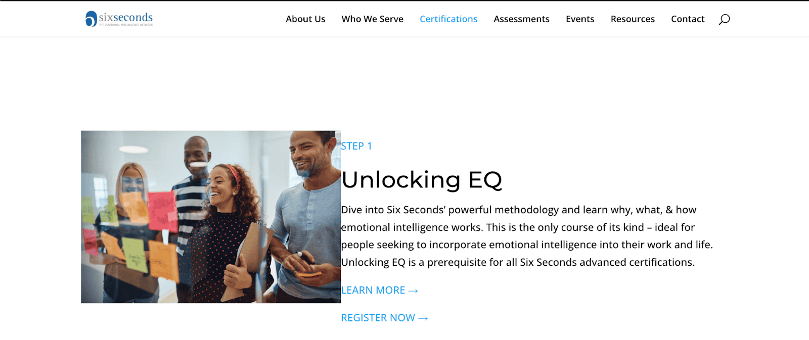 Emotional Intelligence (EQ) Certification by Six Seconds
