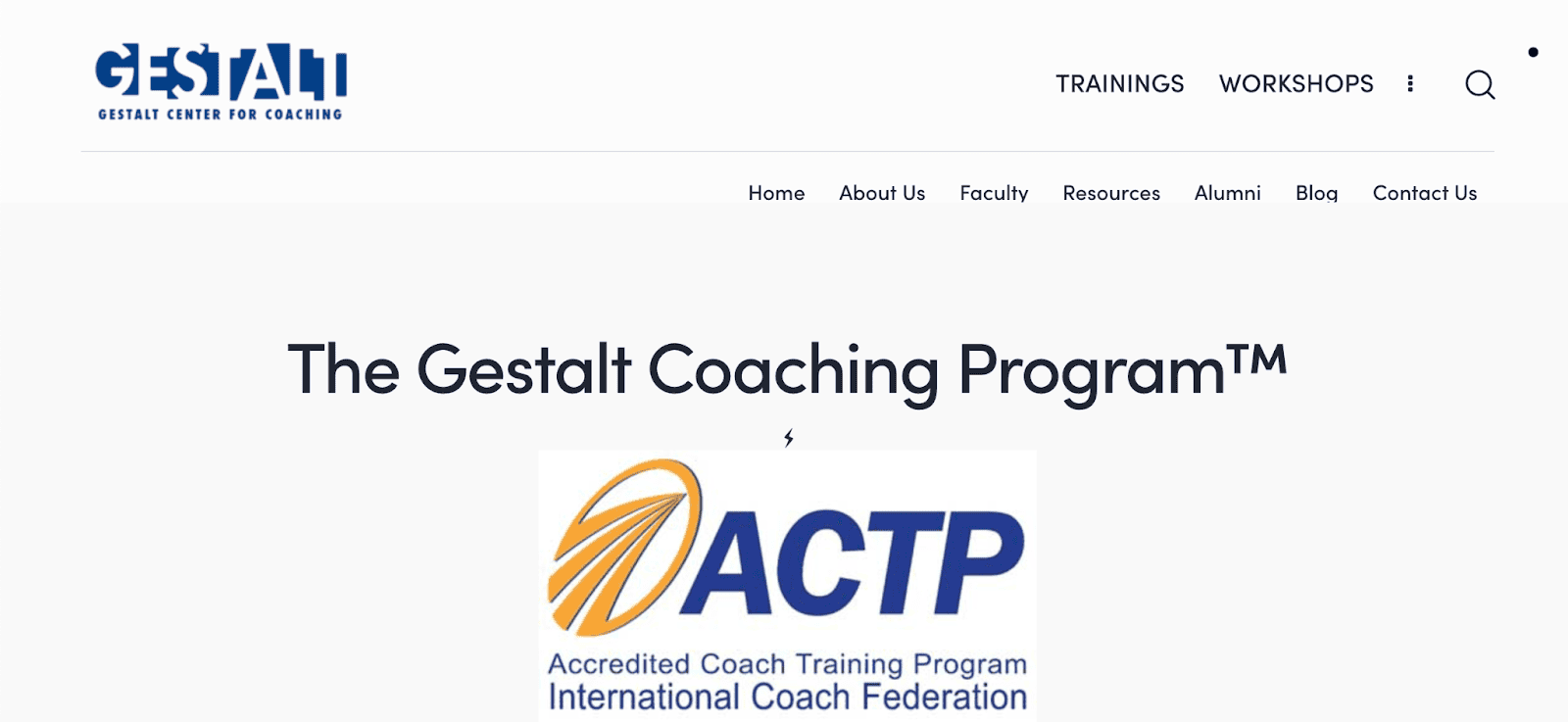 Coach Certification by the Gestalt Center
