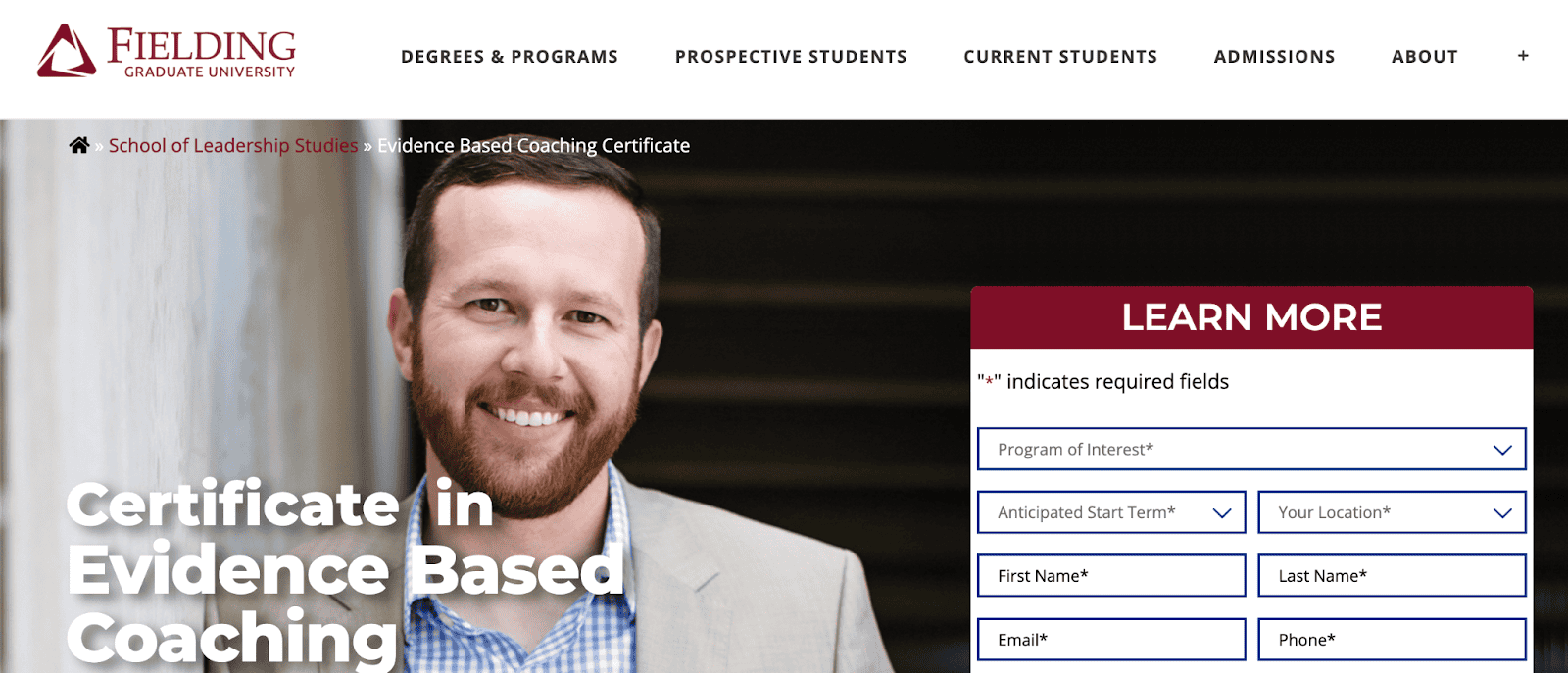 Evidence-Based Coaching Certification by Fielding Graduate University