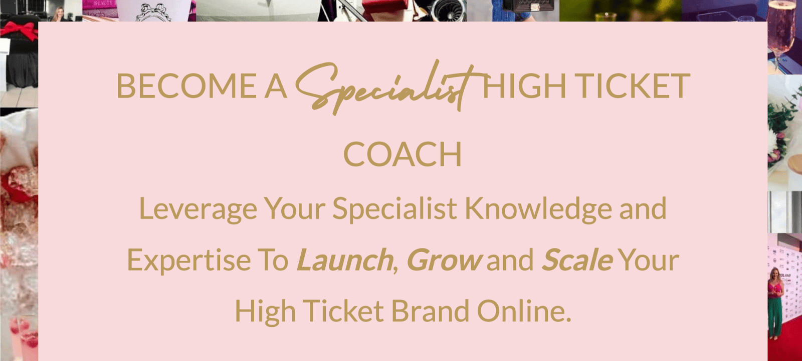 High-Ticket Coach Certification by Michelle Hext