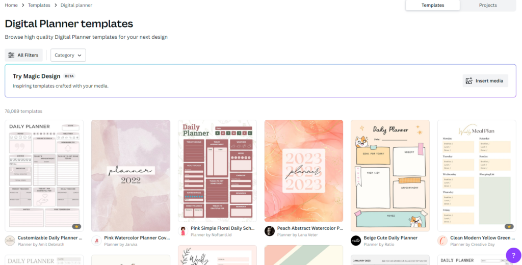 how to create a digital planner to sell