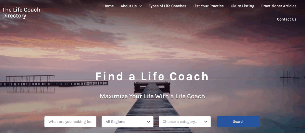life coaching directories life coach directory