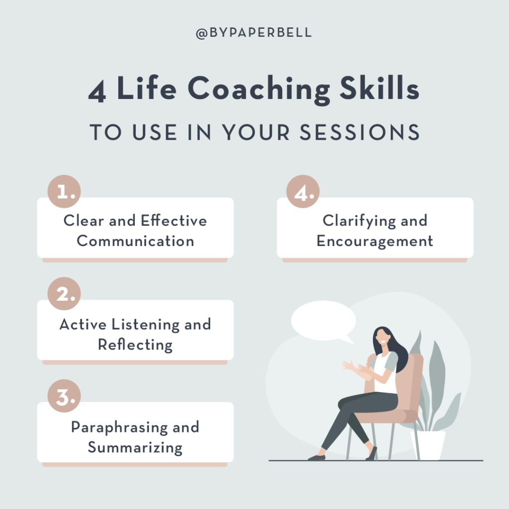 4 Life Coaching Skills to use in Your Sessions