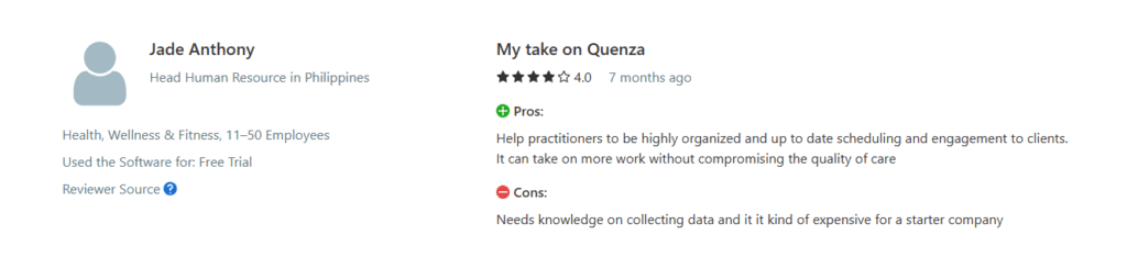 quenza review jade