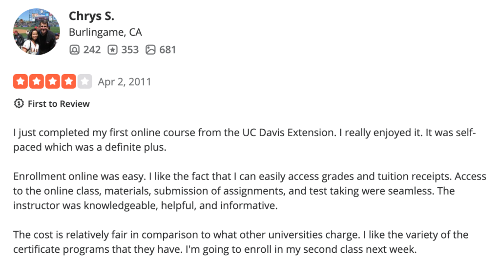 uc davis review graduate